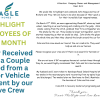 Eagle Homes - Employees of the Month!